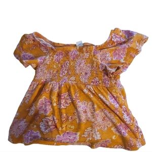 "Old Navy" Size 8, Flower Top!